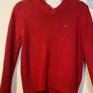 Barely Worn Tommy Hilfiger Knit Women's Sweater (Size: L)